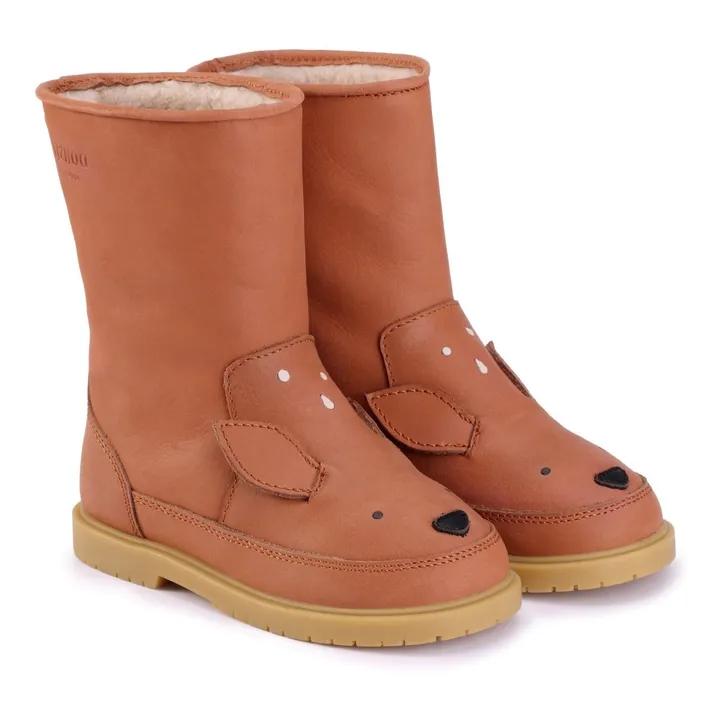 Donsje Bottes Fourrées Biches Wadudu | Marron