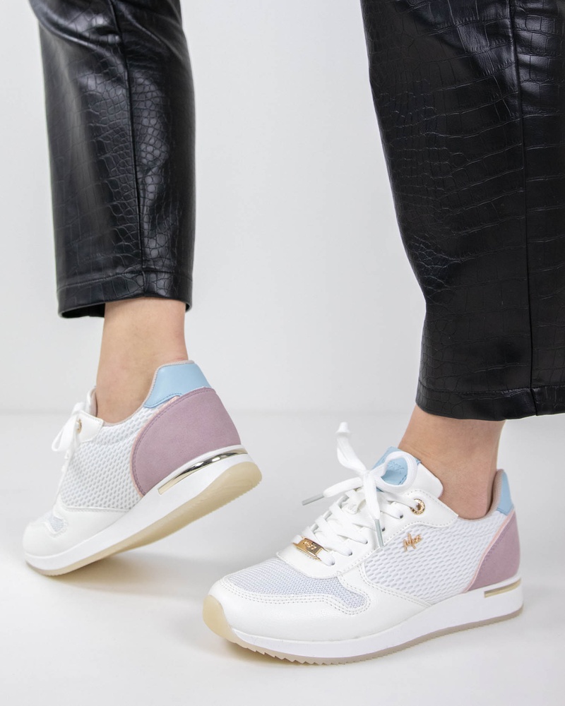 Mexx Linn Lage sneakers  - wit