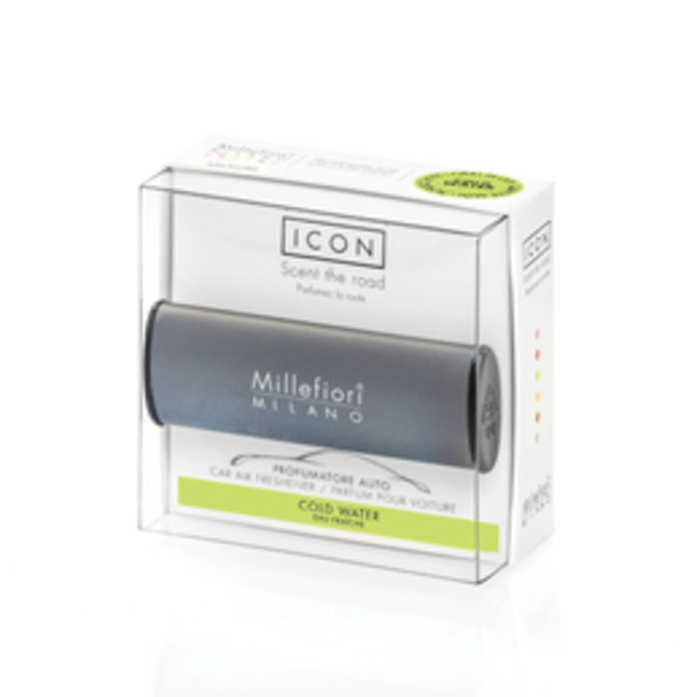 Millefiori Milano Icon Auto LuchtverfrisserClassic Cold Water 35 gr