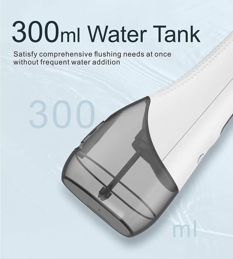 HOMTEC - USB oplaadbare waterflosser