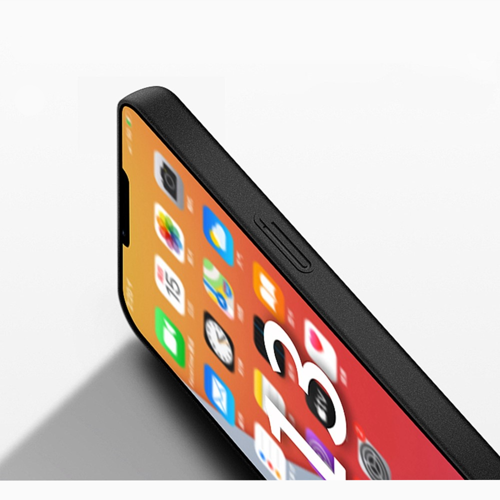 iPhone 14 Hülle Hardcase Super Slim   Kameraschutz - Blau (Matt)