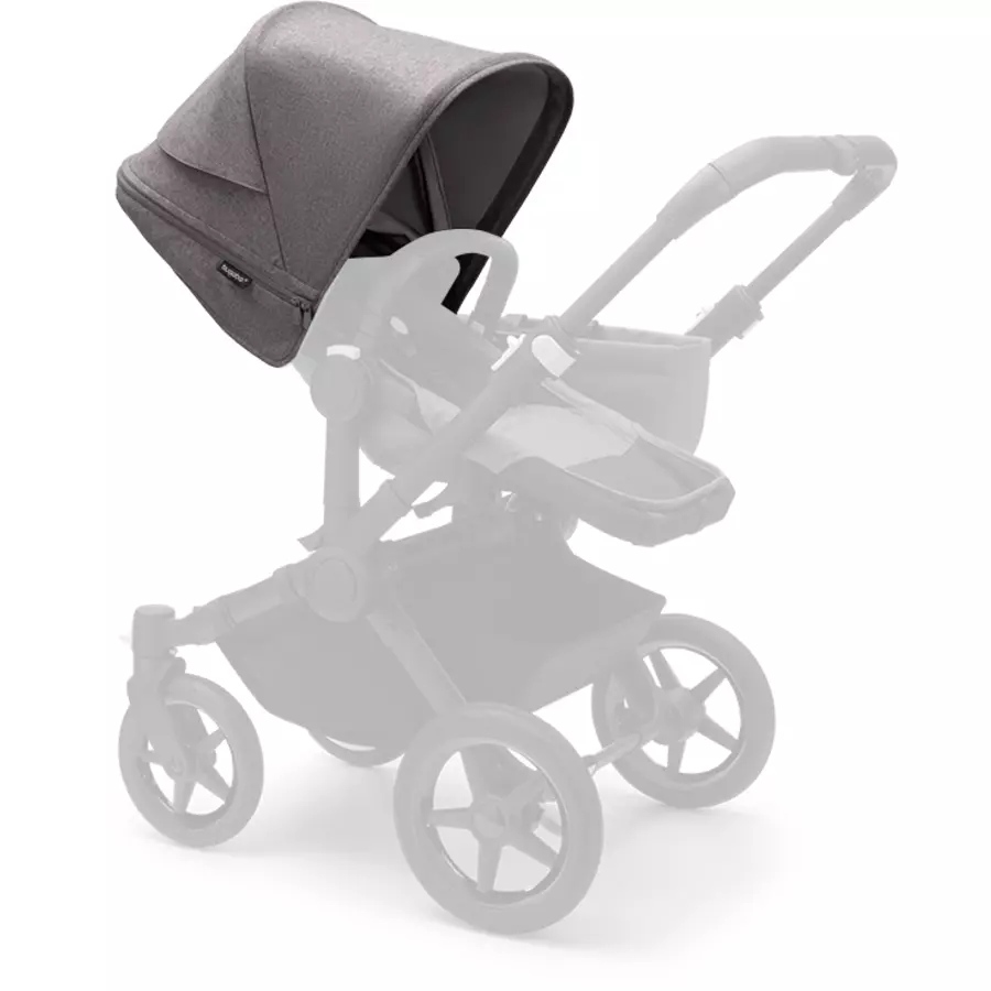 bugaboo Sonnendach Donkey 5 Grey Melange