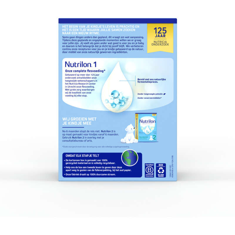Nutrilon 1 volledige zuigelingenvoeding 0-6m