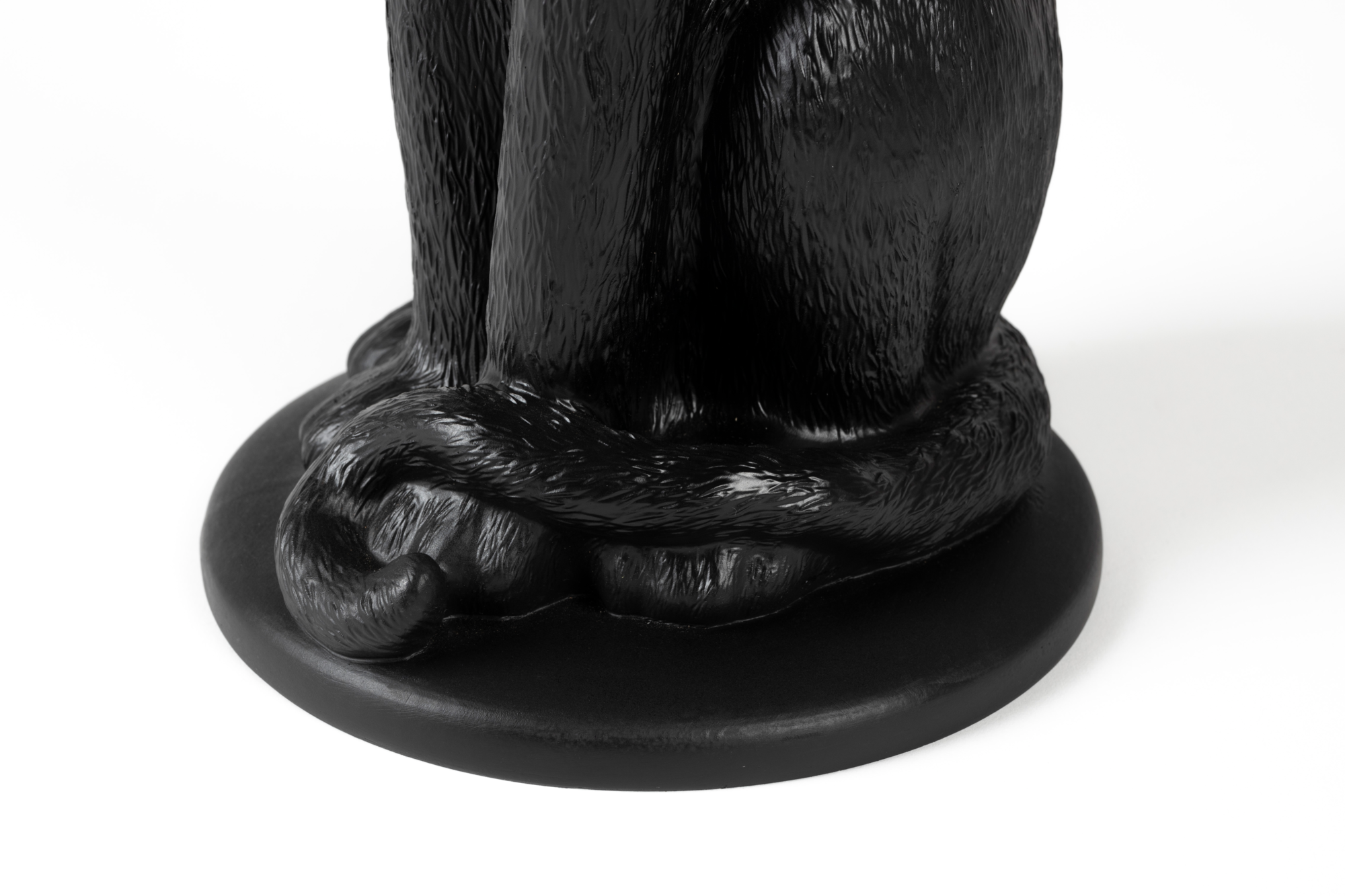 Bijzettafel Proudly Crowned Panther zwart