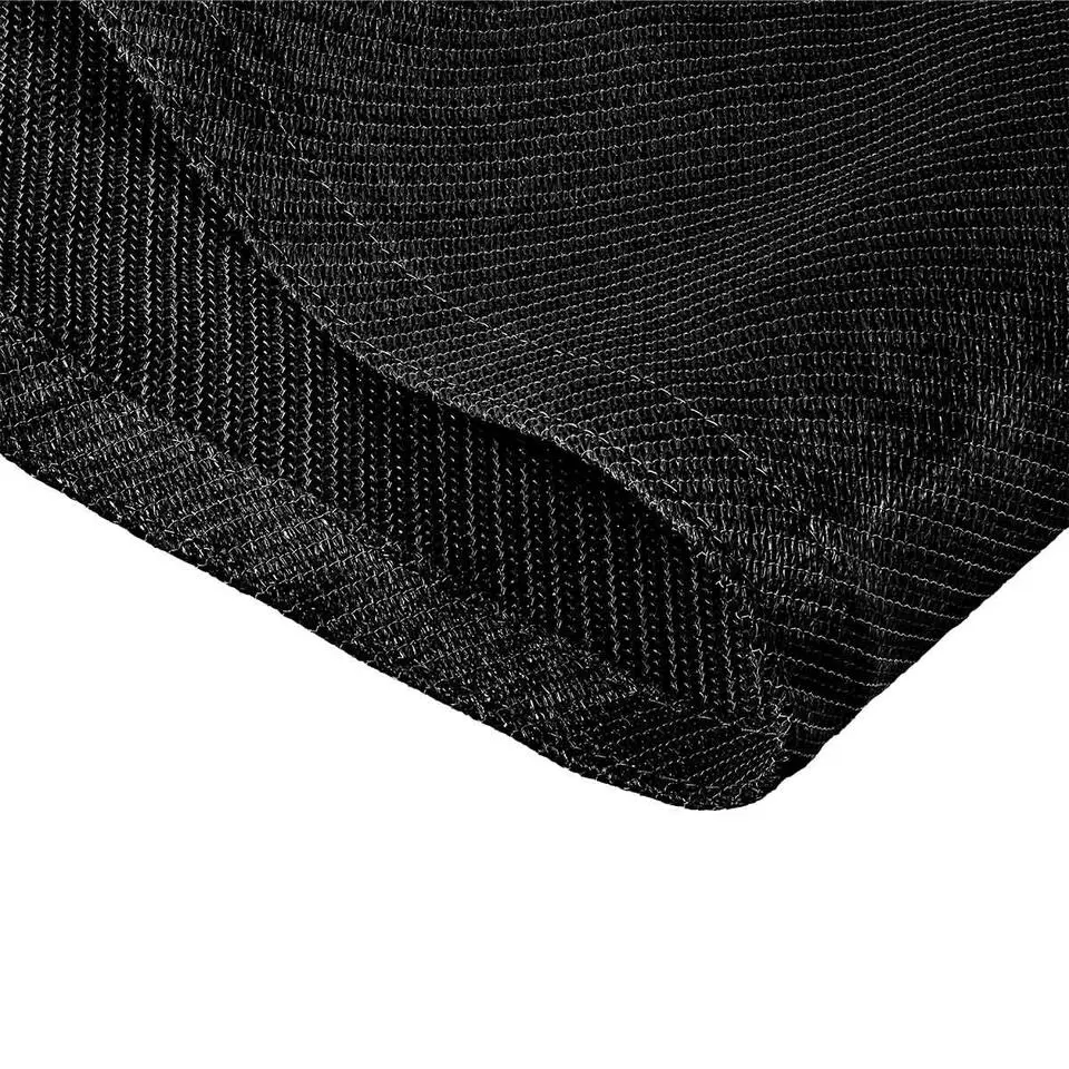 Platinum Coolfit schaduwdoek rechthoek 5.0x3.0 m - zwart