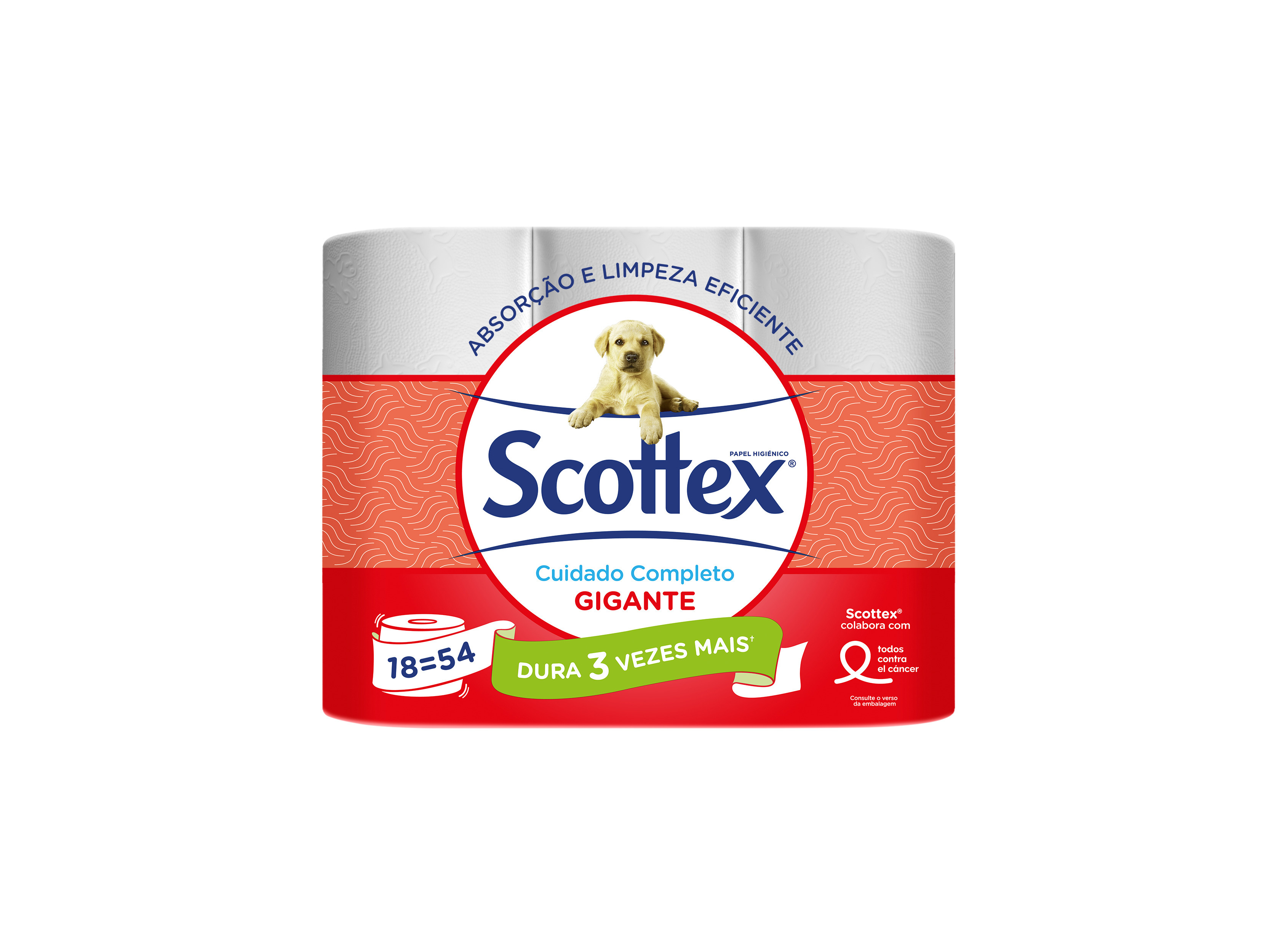 PAPEL HIGIÉNICO SCOTTEX GIGANTE 18=54R