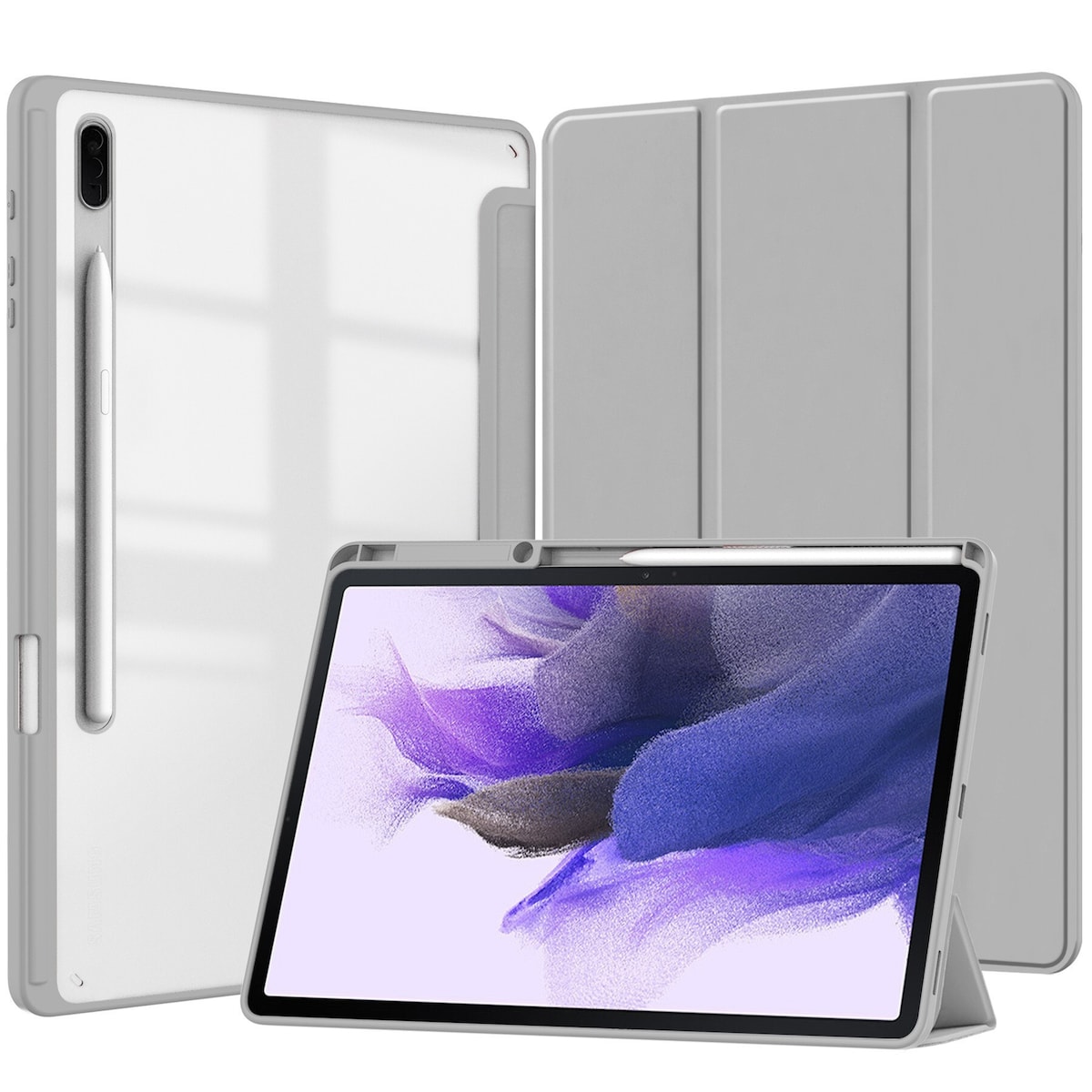 Sammenleggbart deksel til Samsung Galaxy Tab model 2