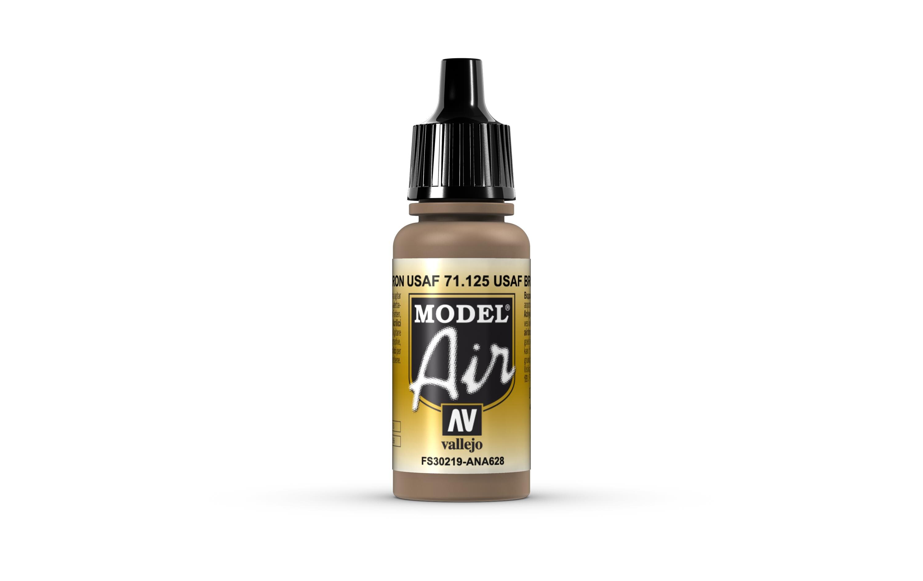 Airbrushfarbe USAF-Braun 17 mlAcryl Model Air Color für Airbrush