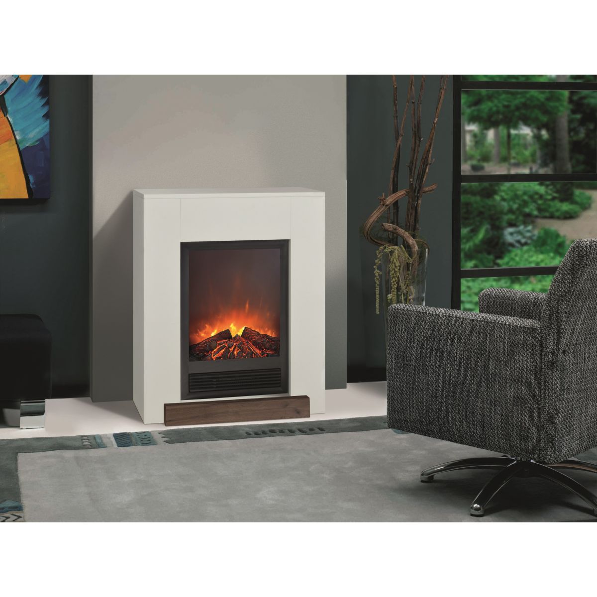 Brûleur electrique encastre 1200w xaralyn bv rubyfires elski