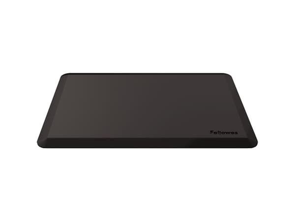 Fellowes Wellness - Gulvmatte - rektangulær - 91.4 x 61 cm - svart