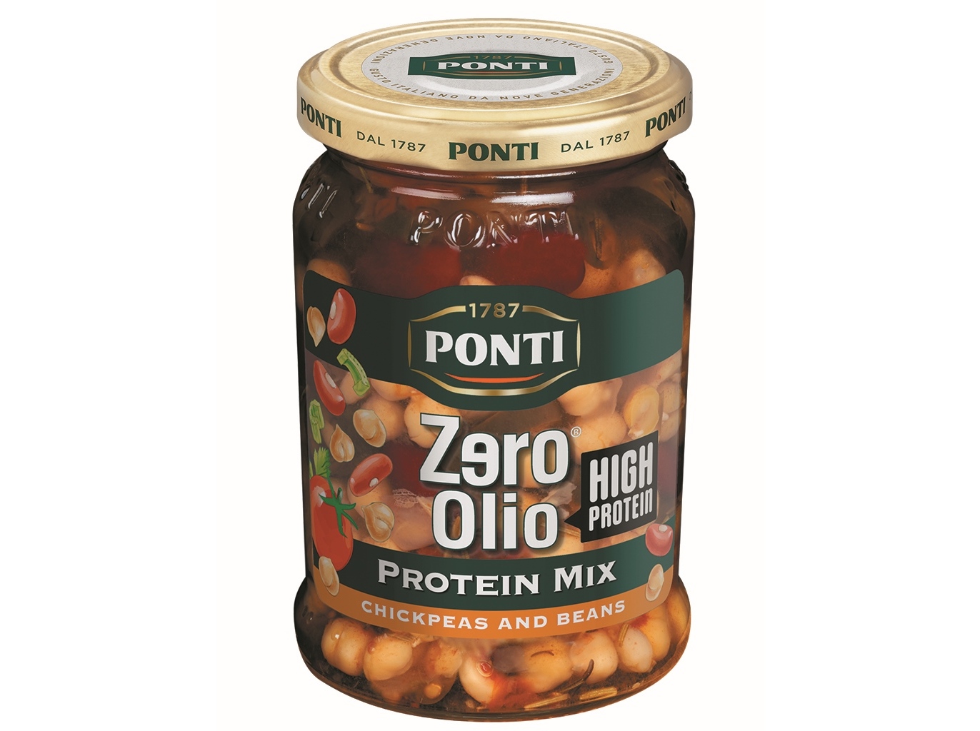MIX PROTEINA GRÃO/FEIJÃO PONTI ZERO OLEO 285GRS