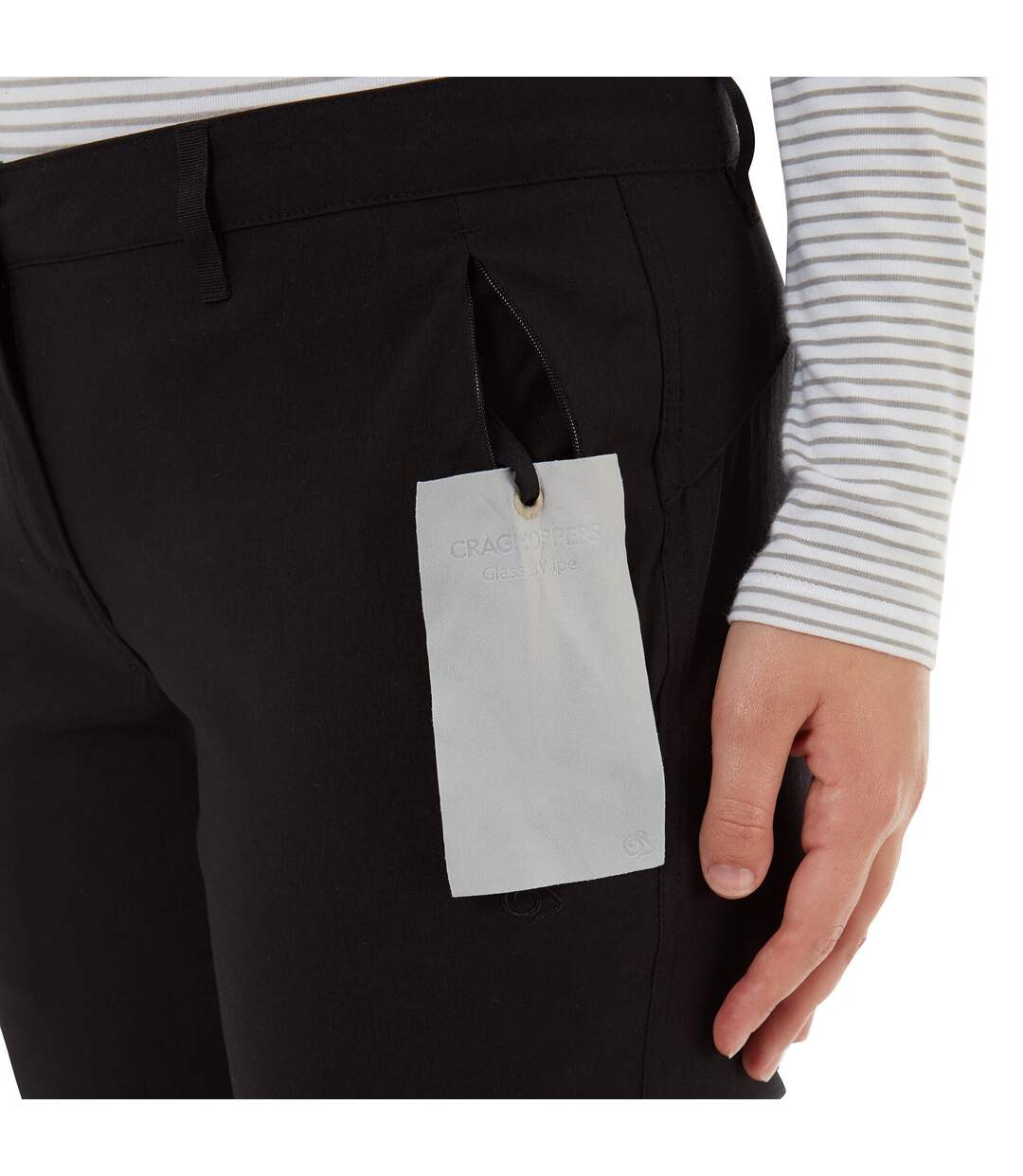 Craghoppers - Pantalon KIWI PRO - Femme (Noir) - UTCG1608