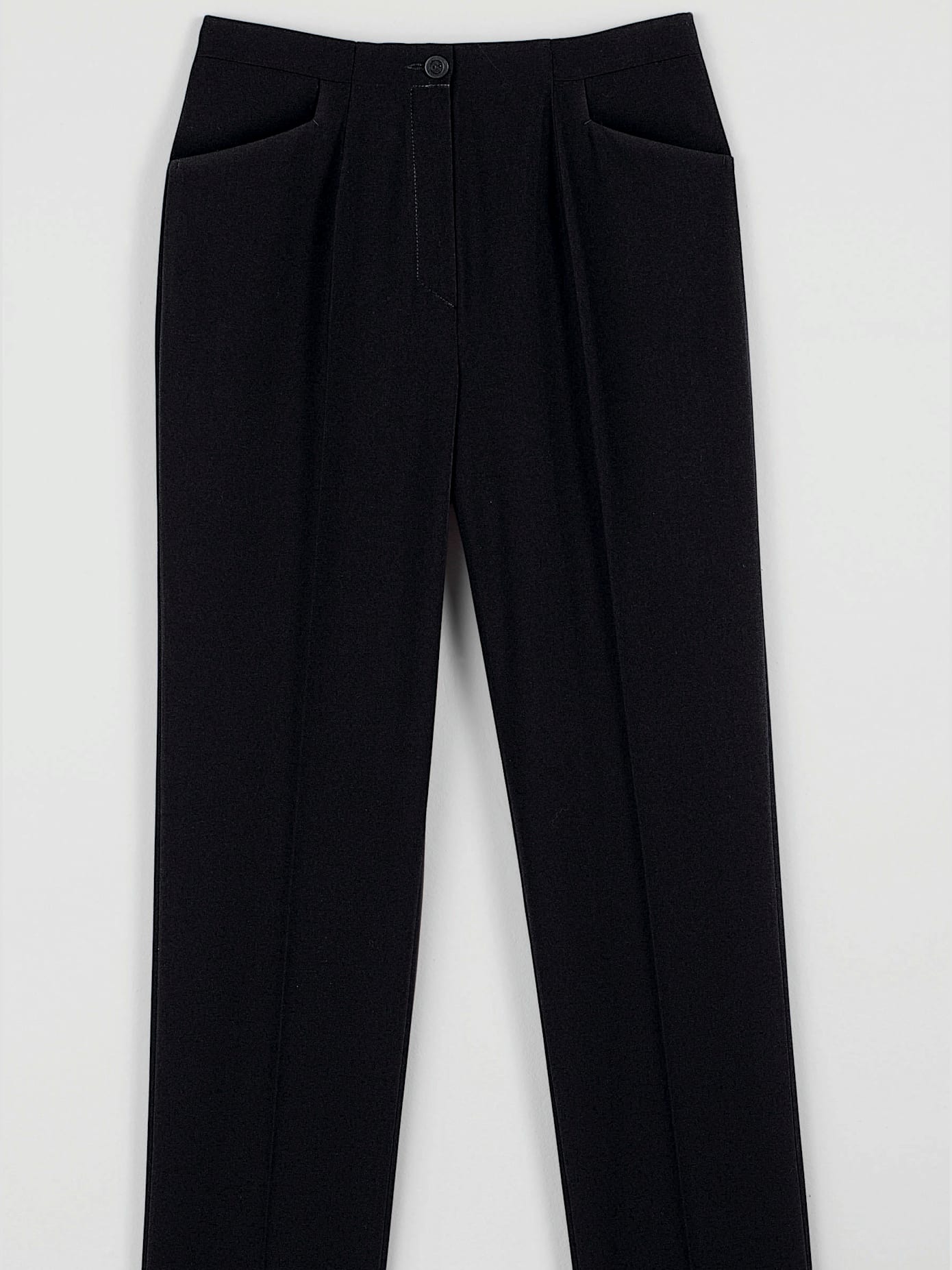 Pantalon costume taille élastiquée invisible