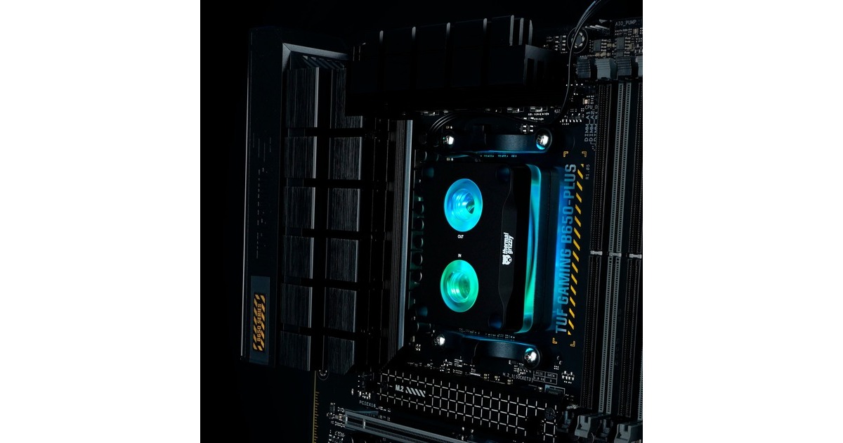 Thermal GrizzlyAMD Mycro Direct-Die Pro RGB heatsink  (Zwart/transparant)