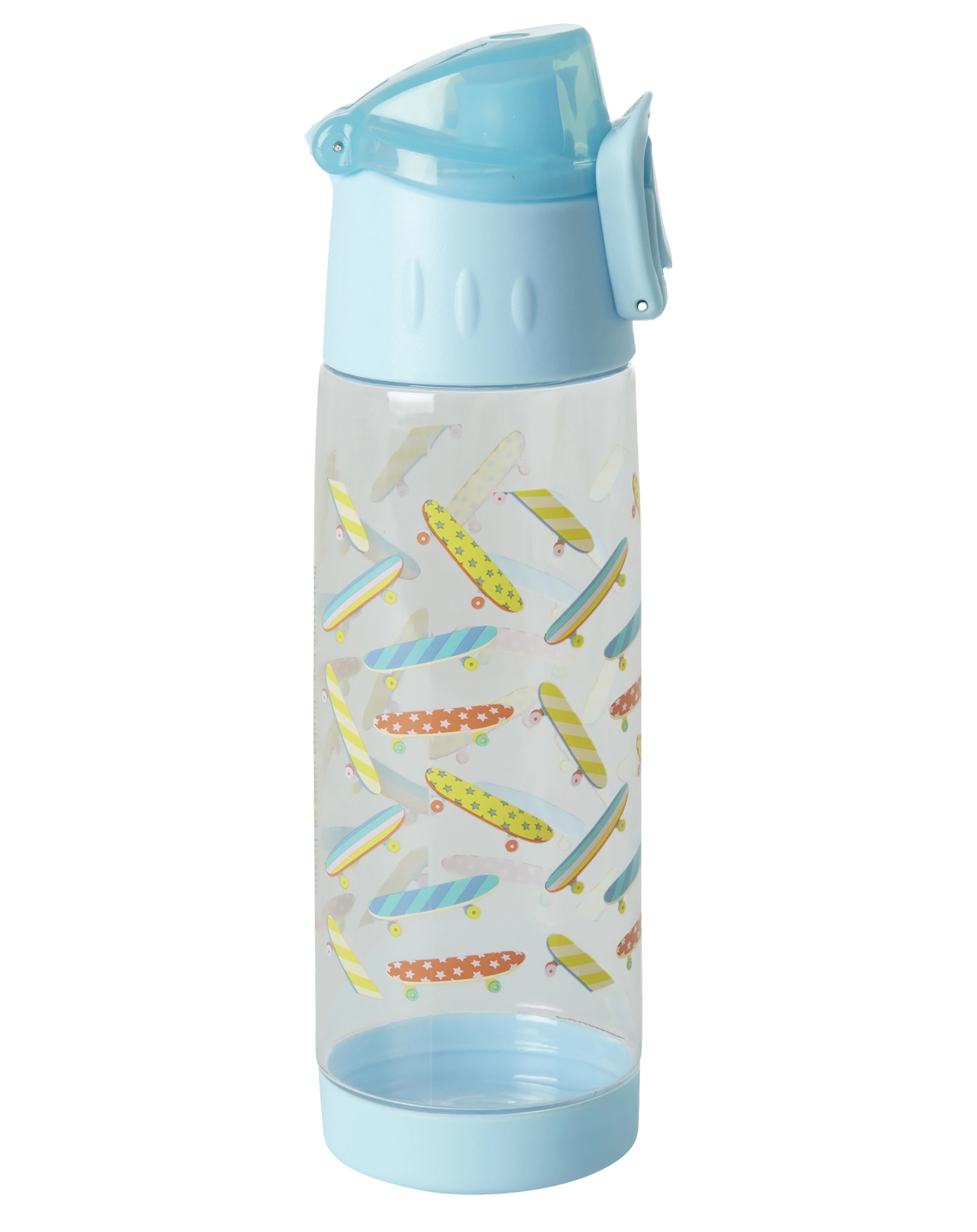 Trinkflasche SKATEBOARD (500ml) in blue