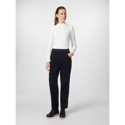 Damen-Cordhose, Dunkelblau