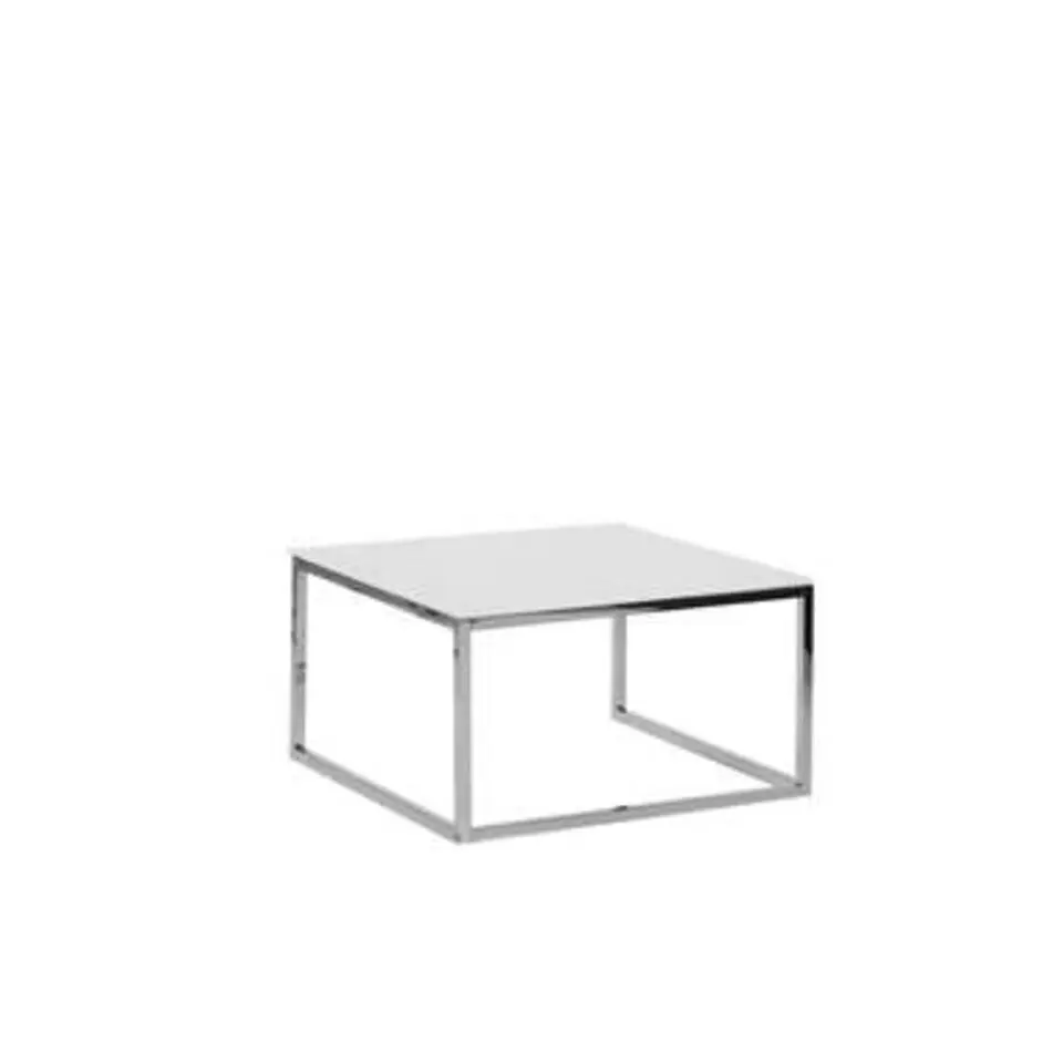 BREA - Salontafel - Wit - Veiligheidsglas