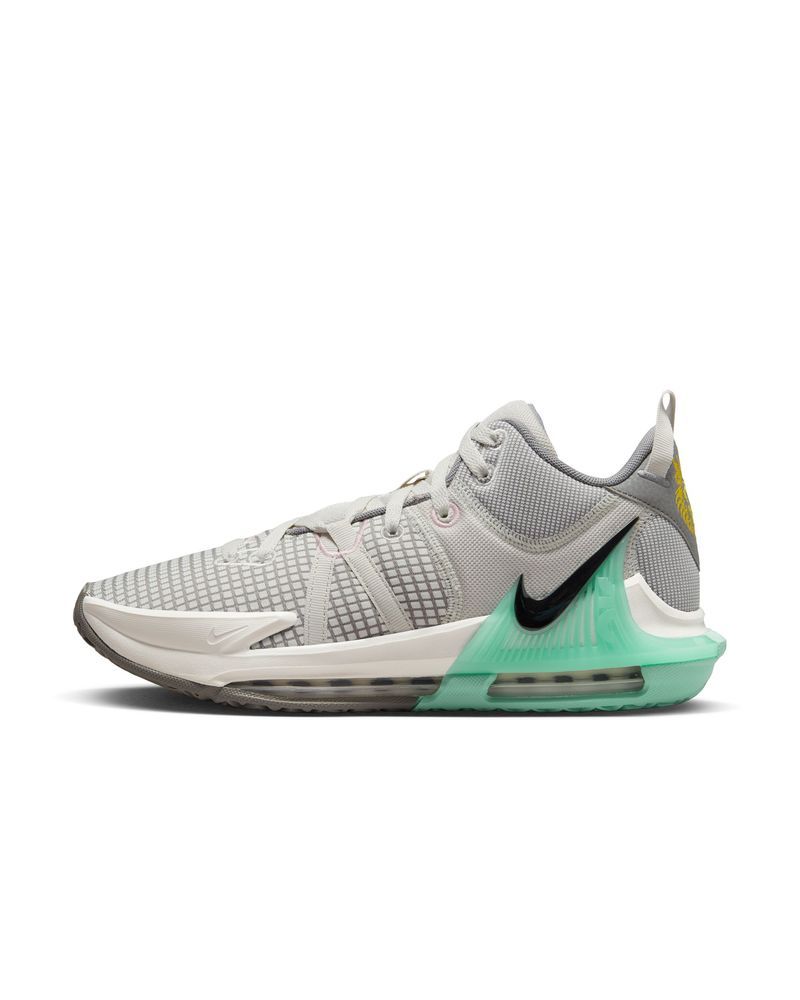 Chaussures de basket Nike LeBron Witness 7 Gris pour homme