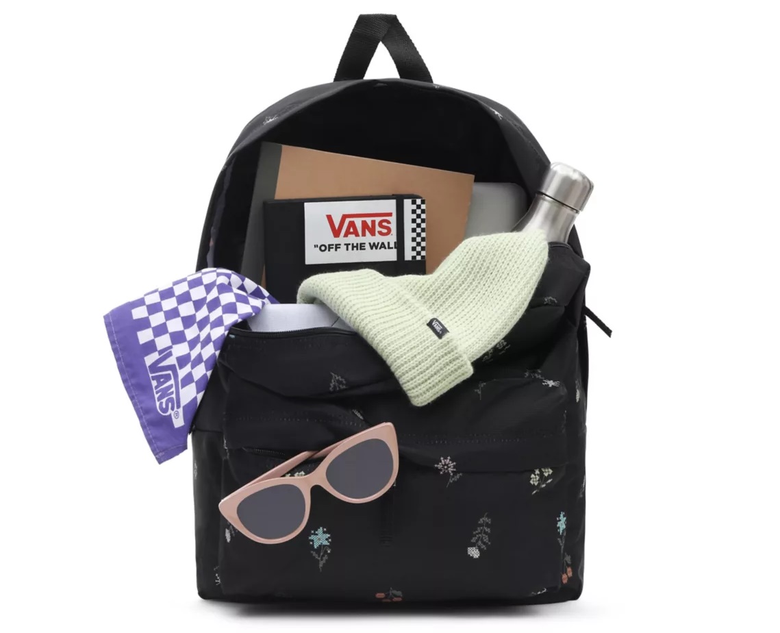 Vans Realm Backpack Black / Rose Smoke