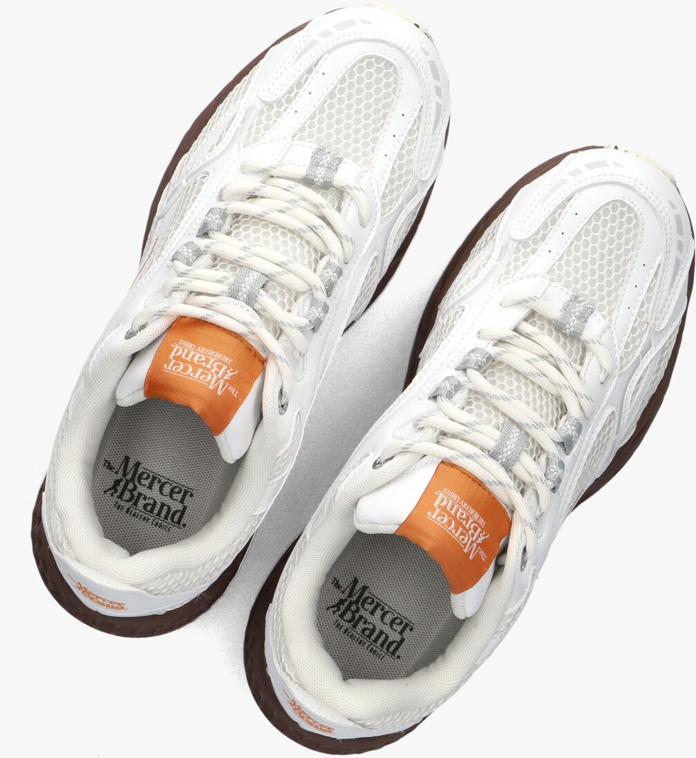 witte mercer amsterdam lage sneakers the re-run max grape