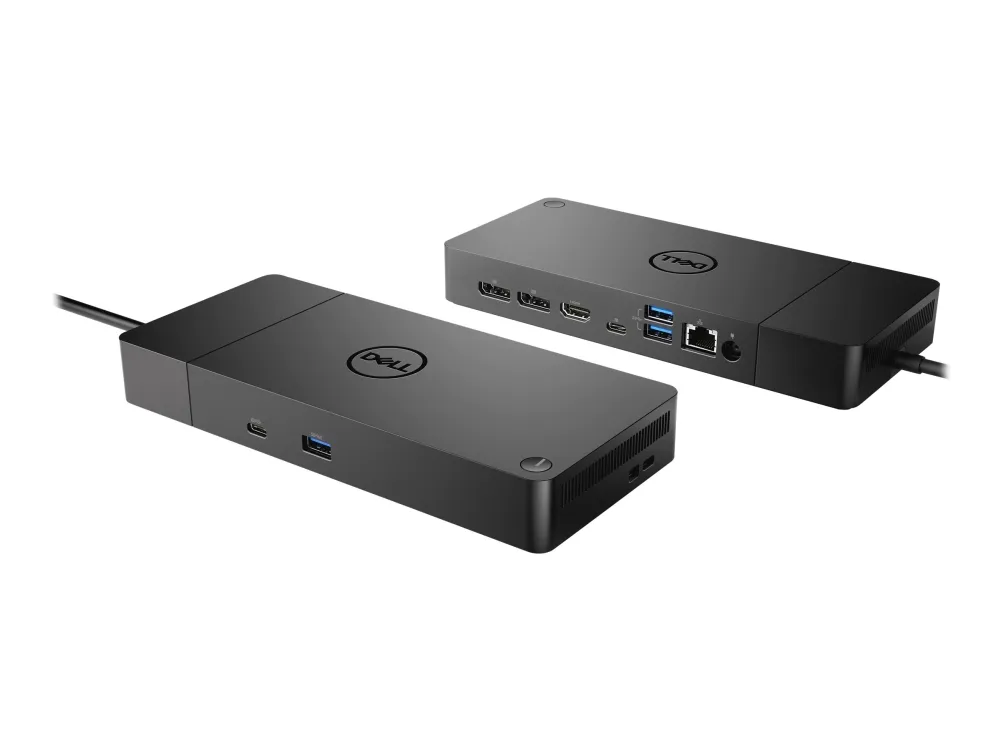Dell® | WD19S - Dockingstation - USB-C - HDMI, 2 x DP, USB-C - GigE - 130 watt - Sort