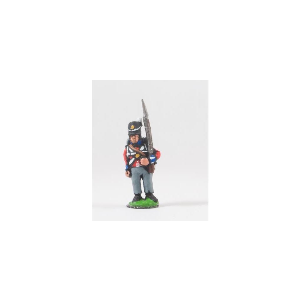 British 1814-15: Line Infantry at attention