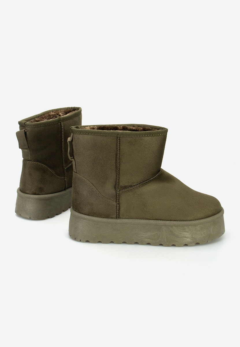 Bottes de neige femme vert Zadra V5