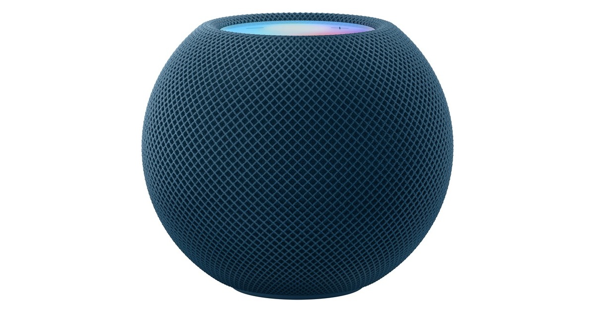 AppleHomePod mini luidspreker  (Donkerblauw, Bluetooth 5.0, wifi, Siri)