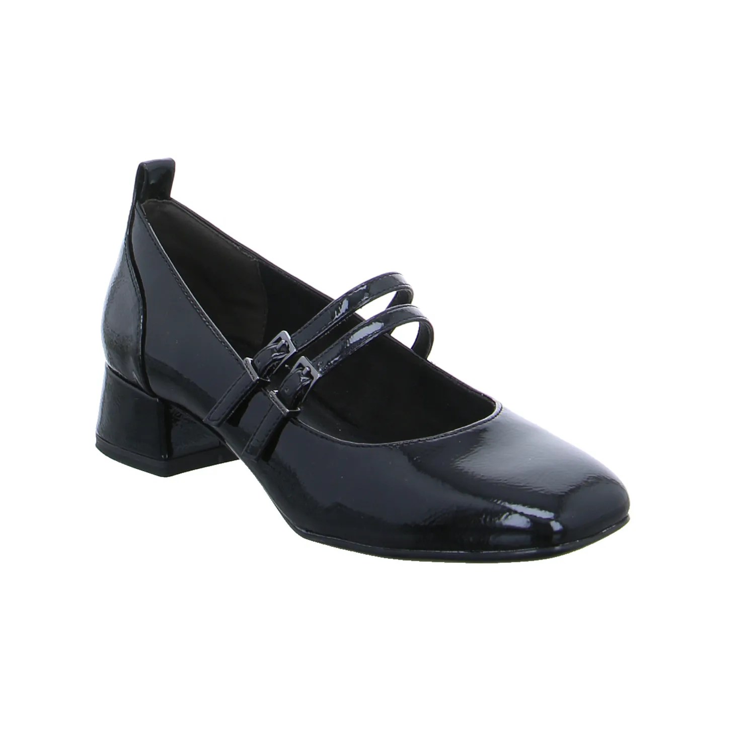 TAMARIS Pumps Schwarz Lederimitat