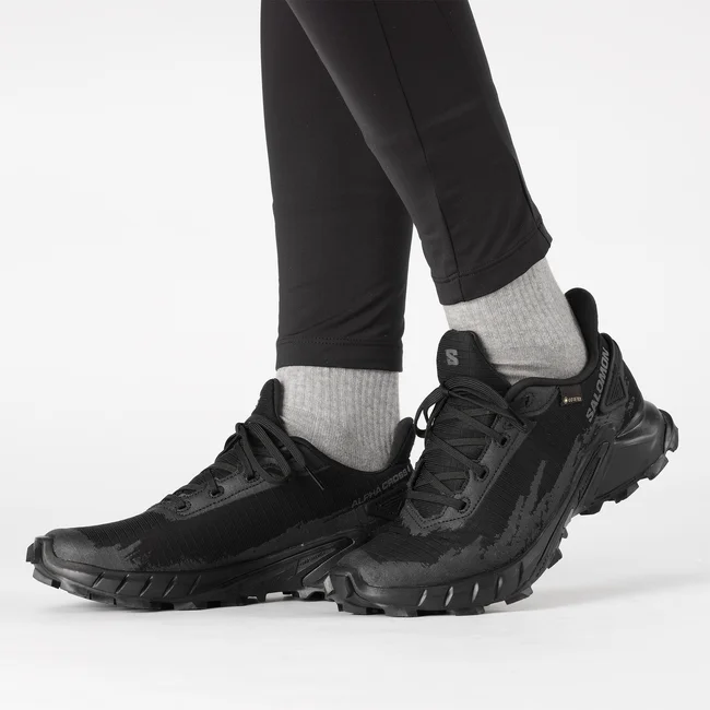 ALPHACROSS 4 GORE-TEX  Laufschuhe Damen Black/Black/Black