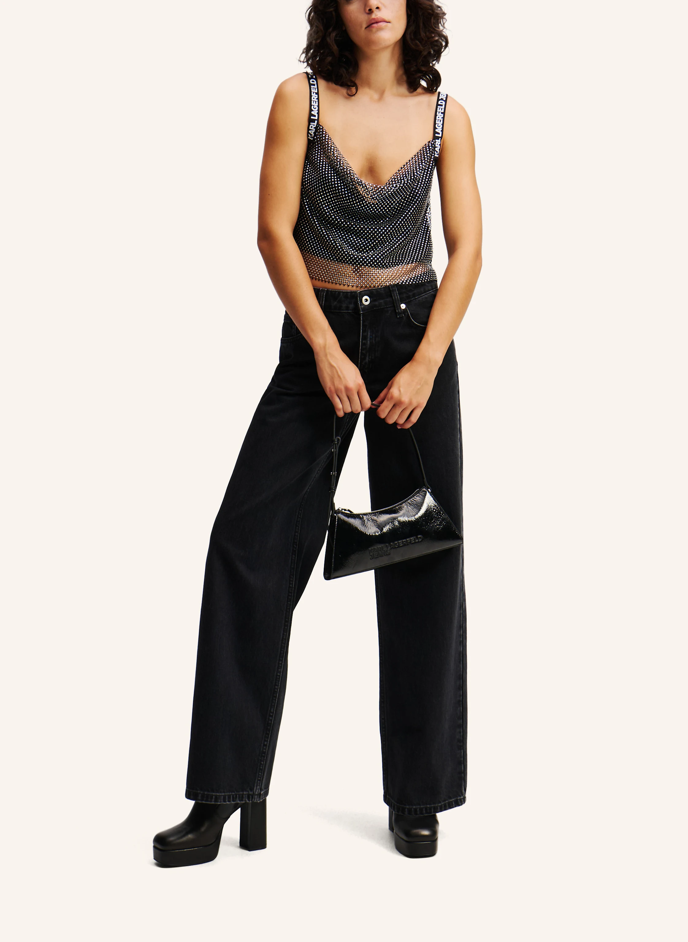 KARL LAGERFELD JEANS KETTENHEMD-TOP