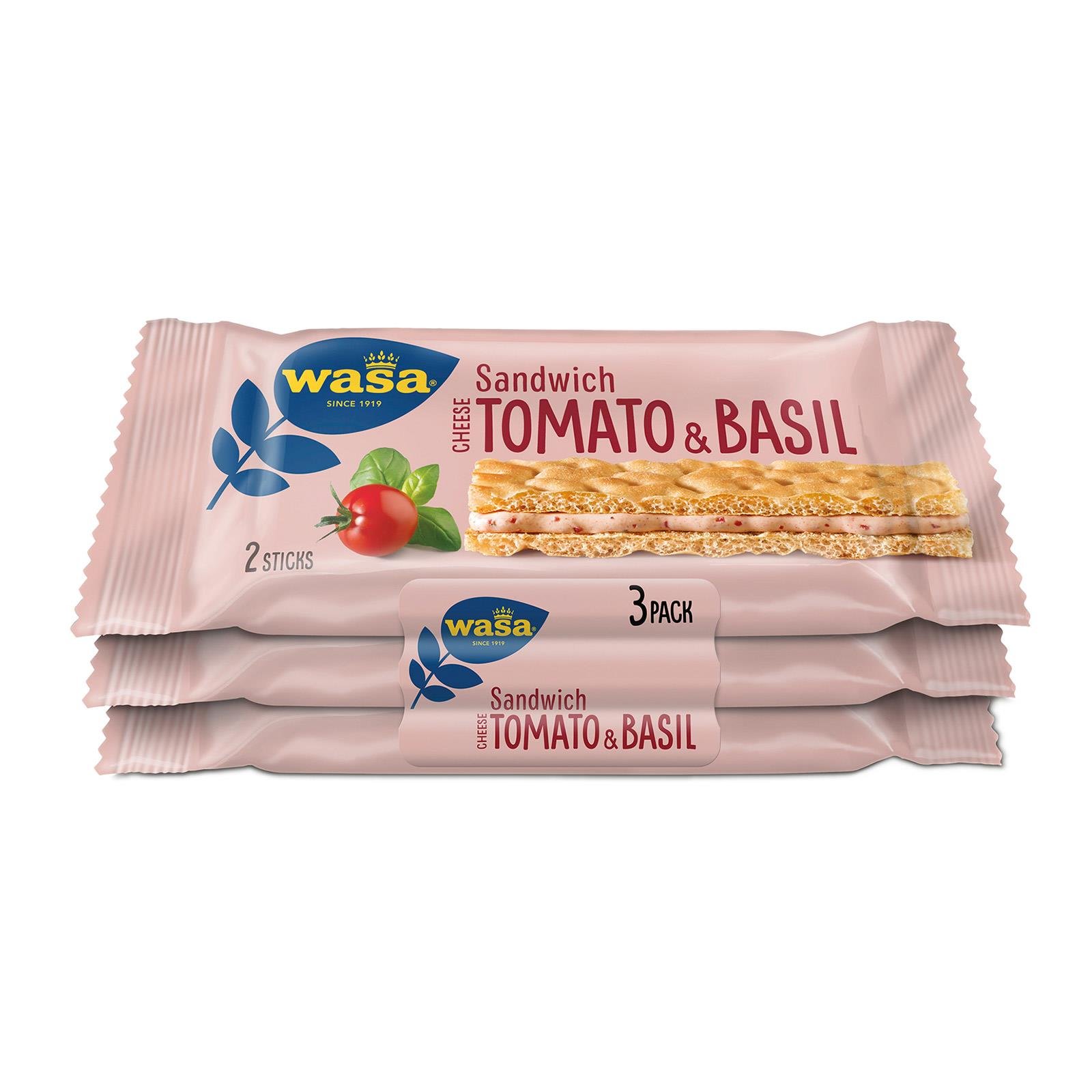 Wasa Sandwich Käse, Tomate & Basilikum