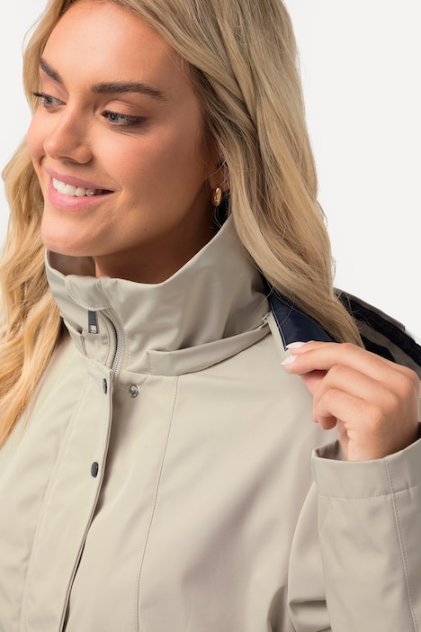 HYPRAR Funktionsjacke, wasserabweisend, Kapuze
