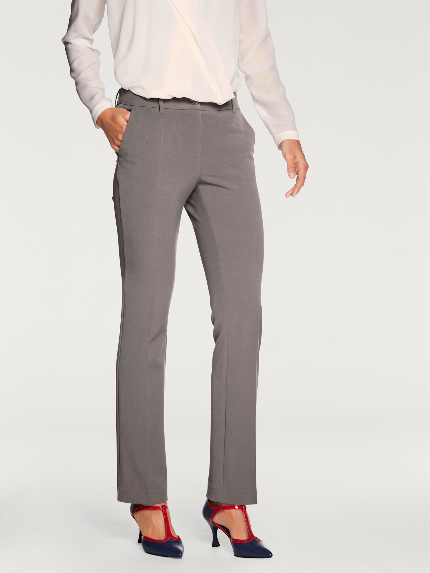 Pantalon crayon coupe droite