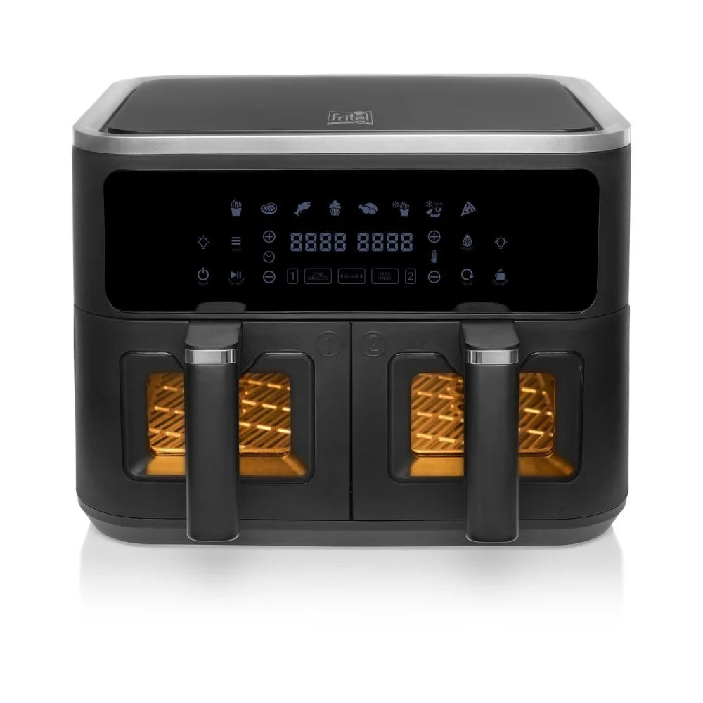 Fritel Airfryer Snacktastic 8480 DUO | 2x4.5L
