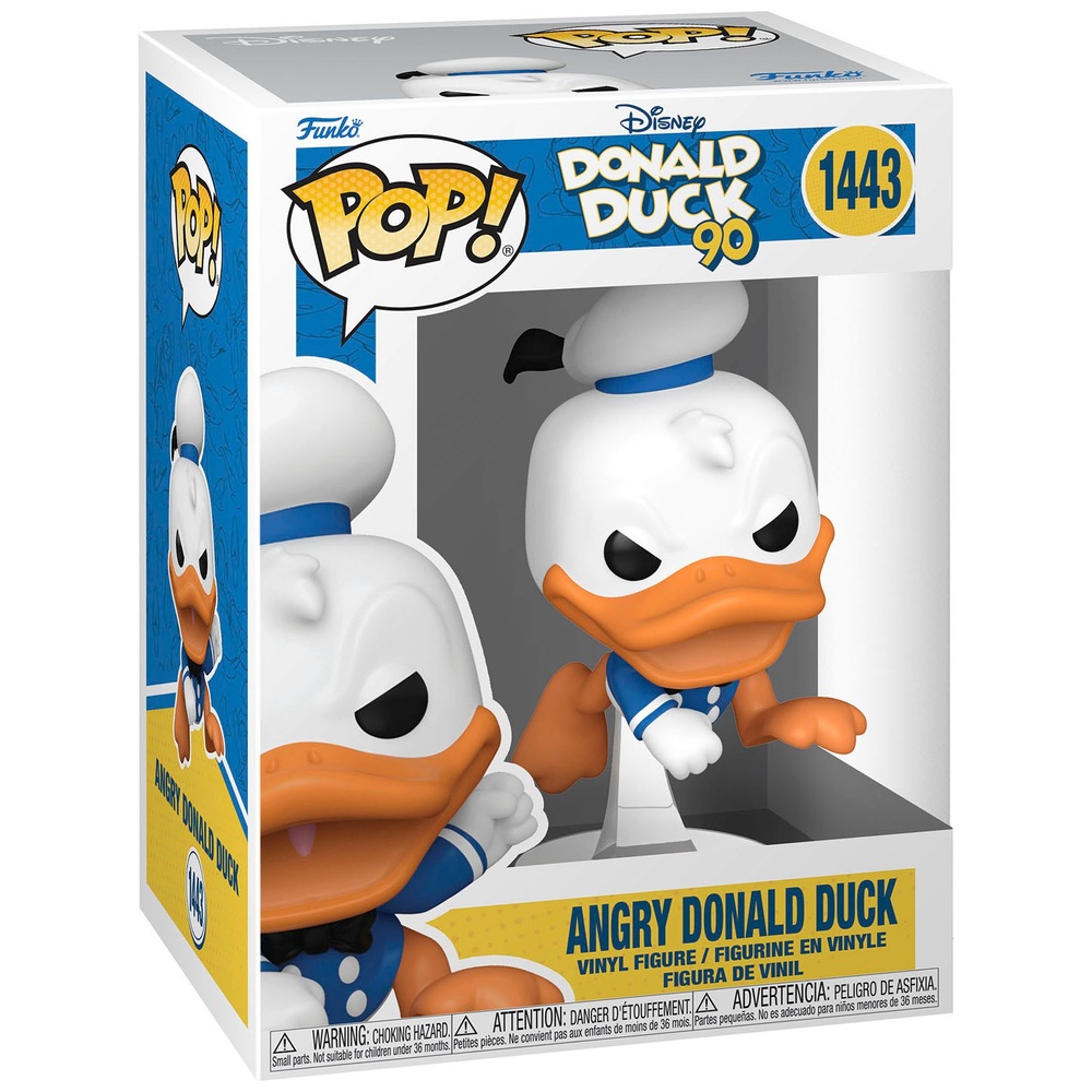 POP! Vinyl 1443: 90. Jubiläum – Wütender Donald Duck