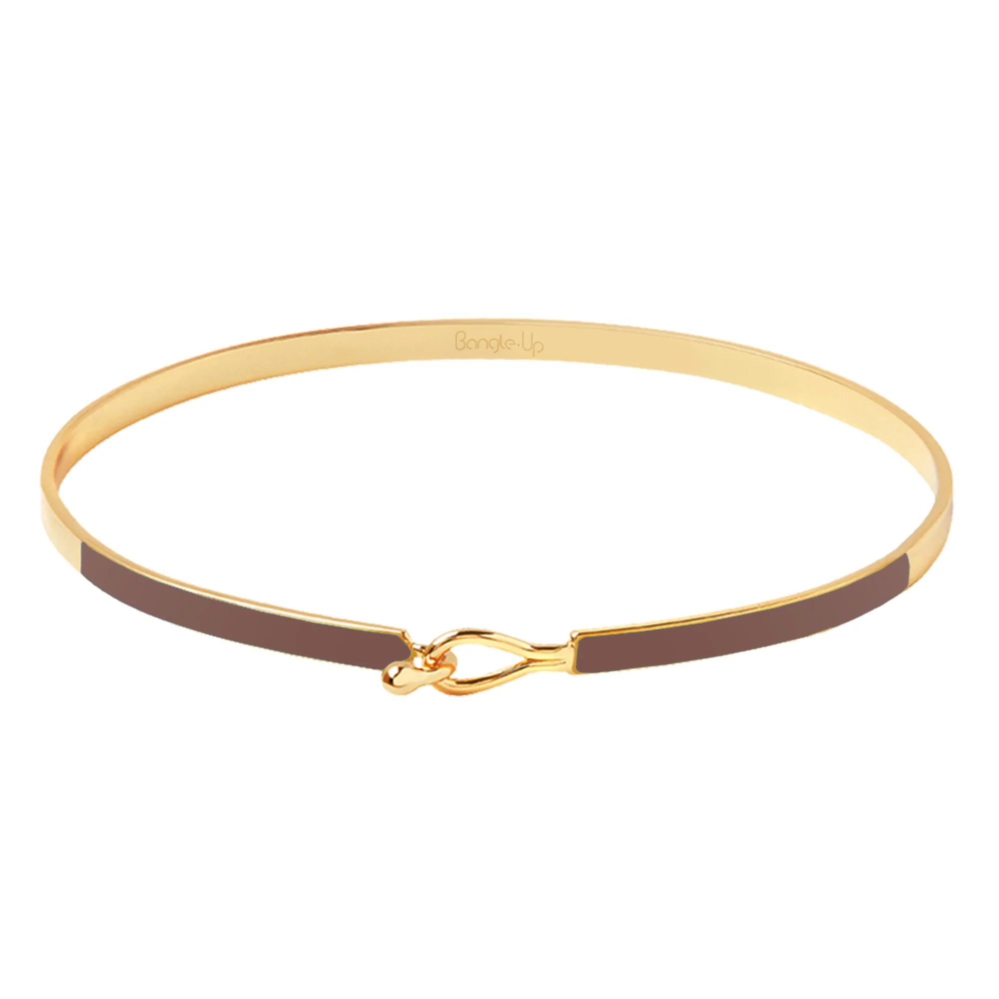 Bangle Up  Lily armbånd - Cappuccino
