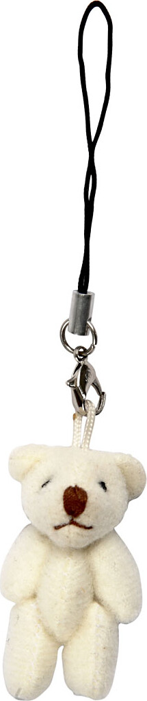 Mini Bamser Med Monteringsøje - 4X2,5 CM - 6 Stk
