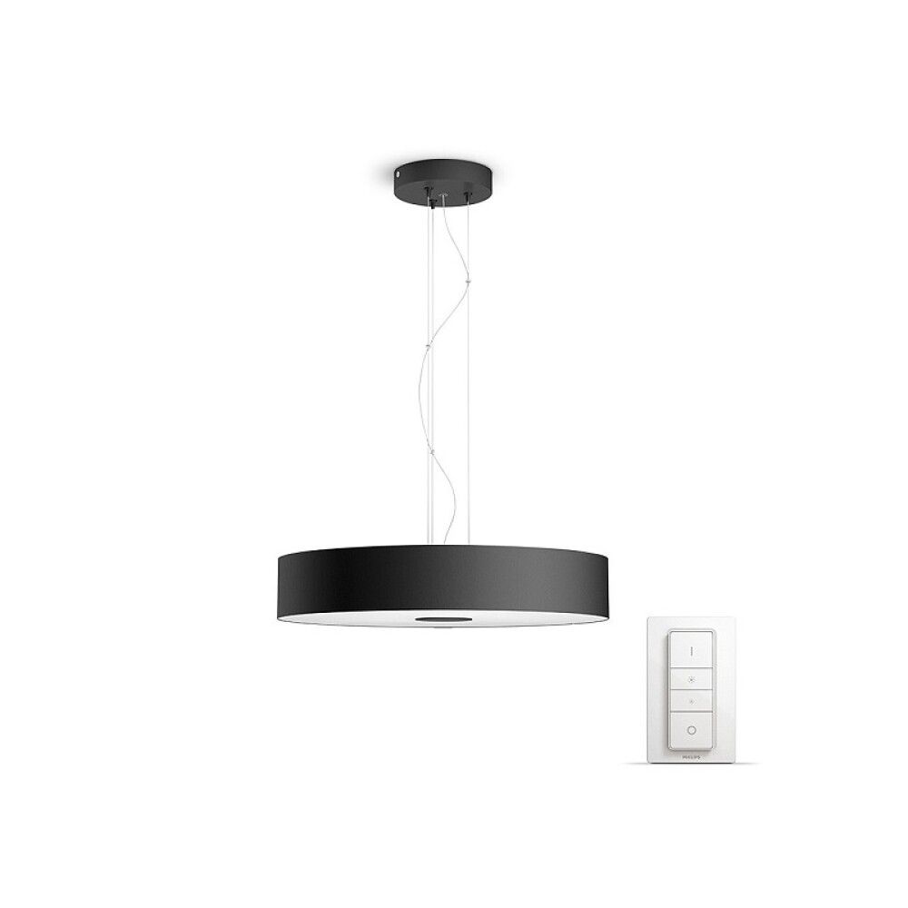 TAKLAMPE PHILIPS HUE FAIR WHITE AMBIANCE PENDEL 9W SVART