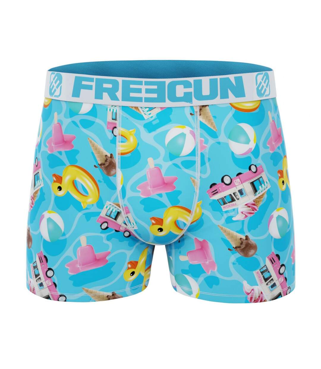 Boxer Homme Summer, Caleçon Homme Doux et Stretch (Lot de 3)