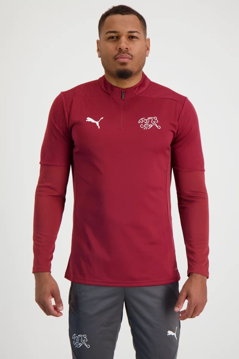Puma Schweiz Training Herren Longsleeve