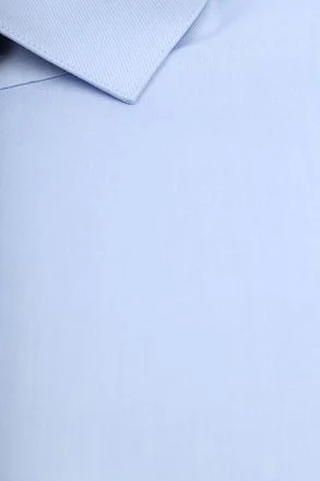 Suitable Overhemd Dubbelmanchet Blauw DM-03 Uni Blue kopen