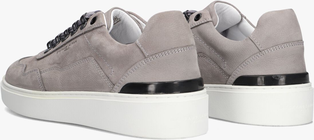 grijze stefano lauran lage sneakers lj2502