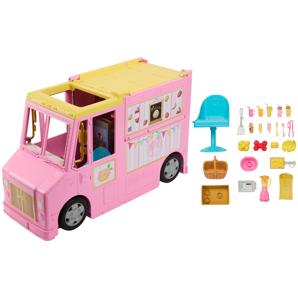 Barbie Limonadenwagen-Spielset mit Zubehör