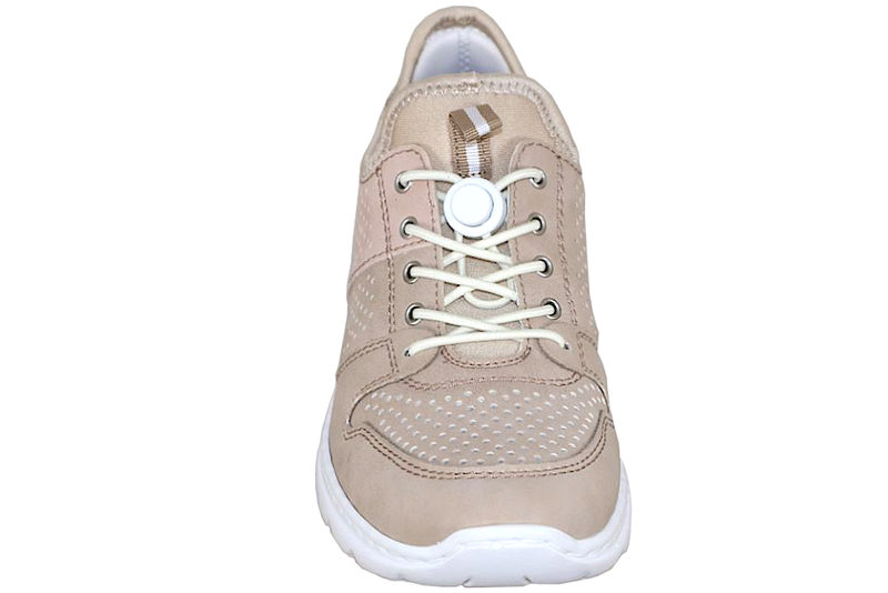 RIEKER TRAVESKO I BEIGE MESH