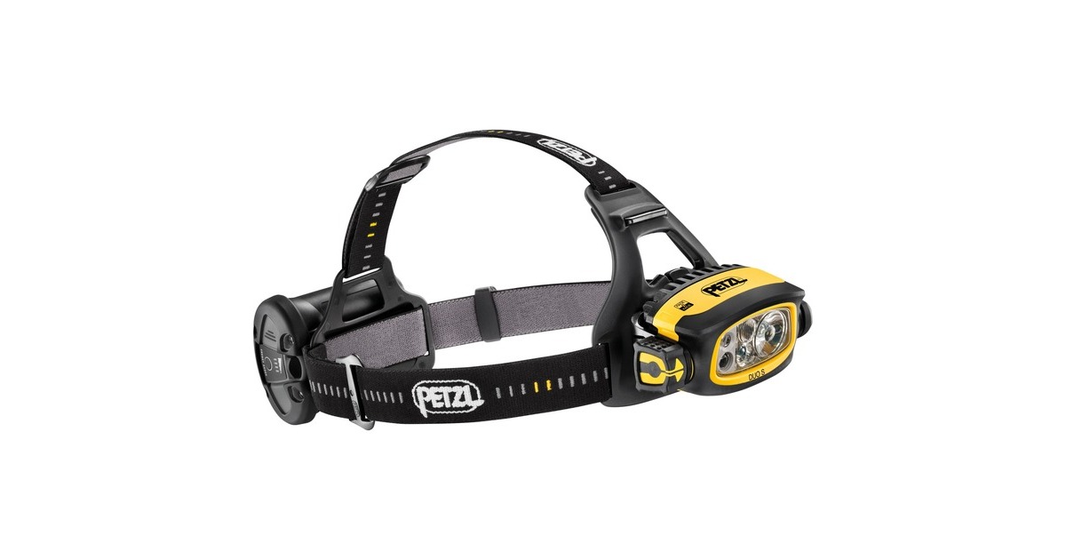 PetzlDUO S ledverlichting  (Zwart/geel)