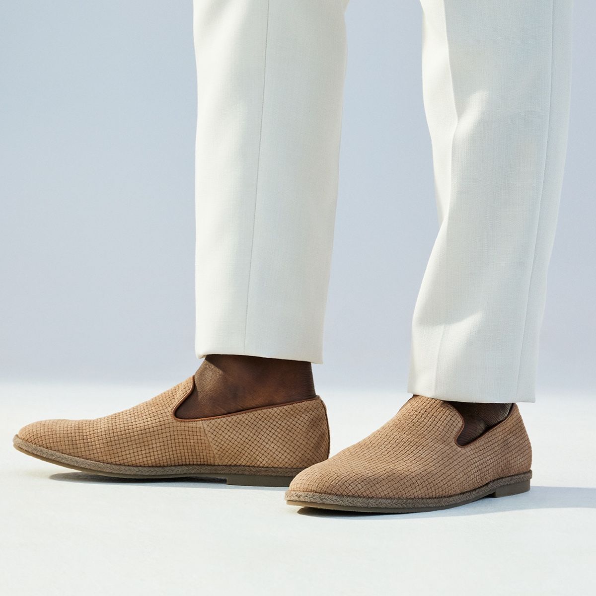 Comodo Light Brown Men Loafers & Slip-Ons