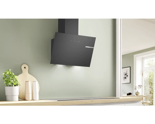 Bosch DWK65DK60 wandafzuigkap, BxD 60 x 32,5 cm, zwart