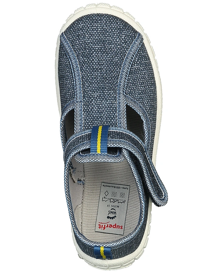 Klett-Spangenhausschuh BILL - DENIM in blau