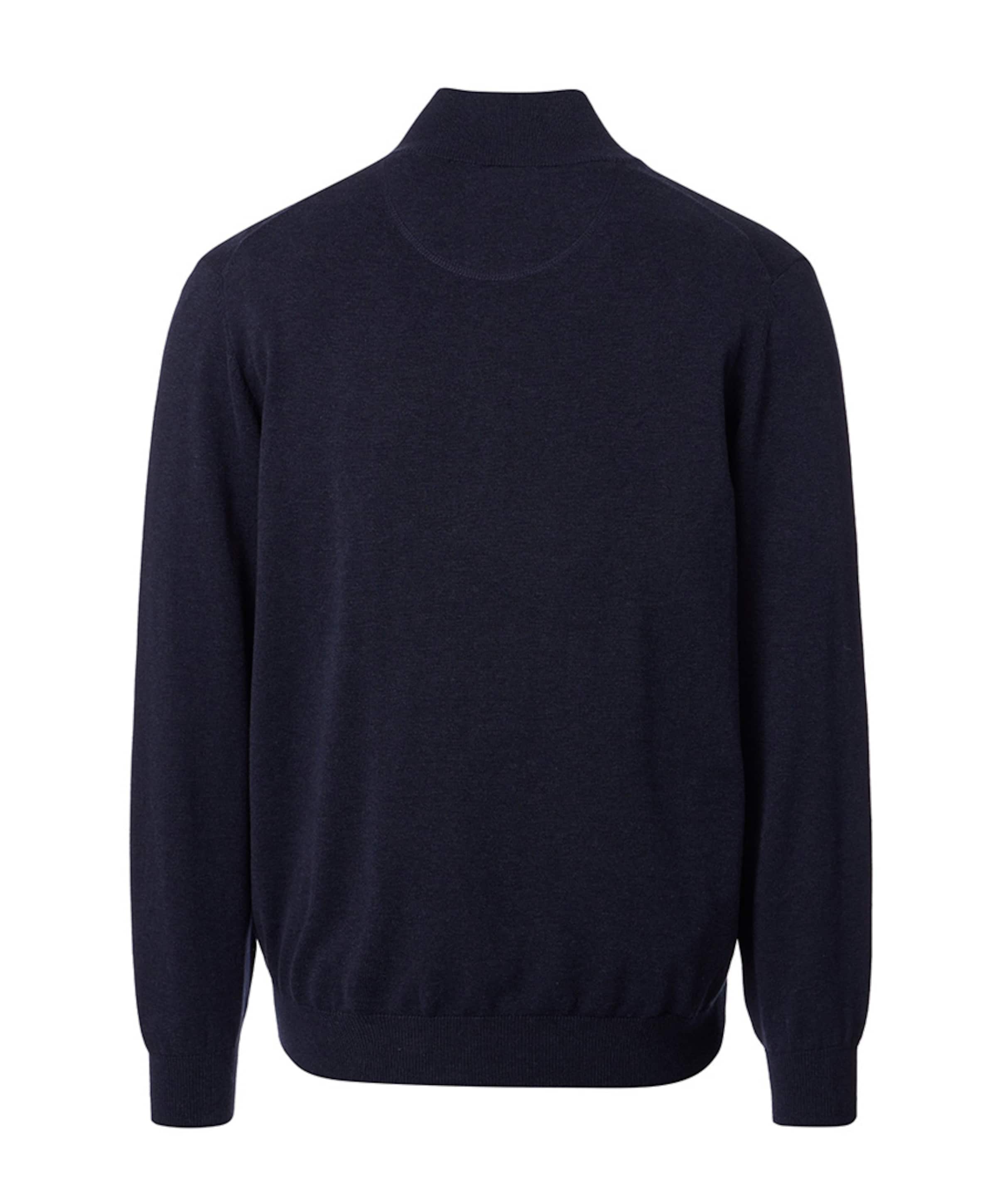 CASAMODA Trui met rits blauw
